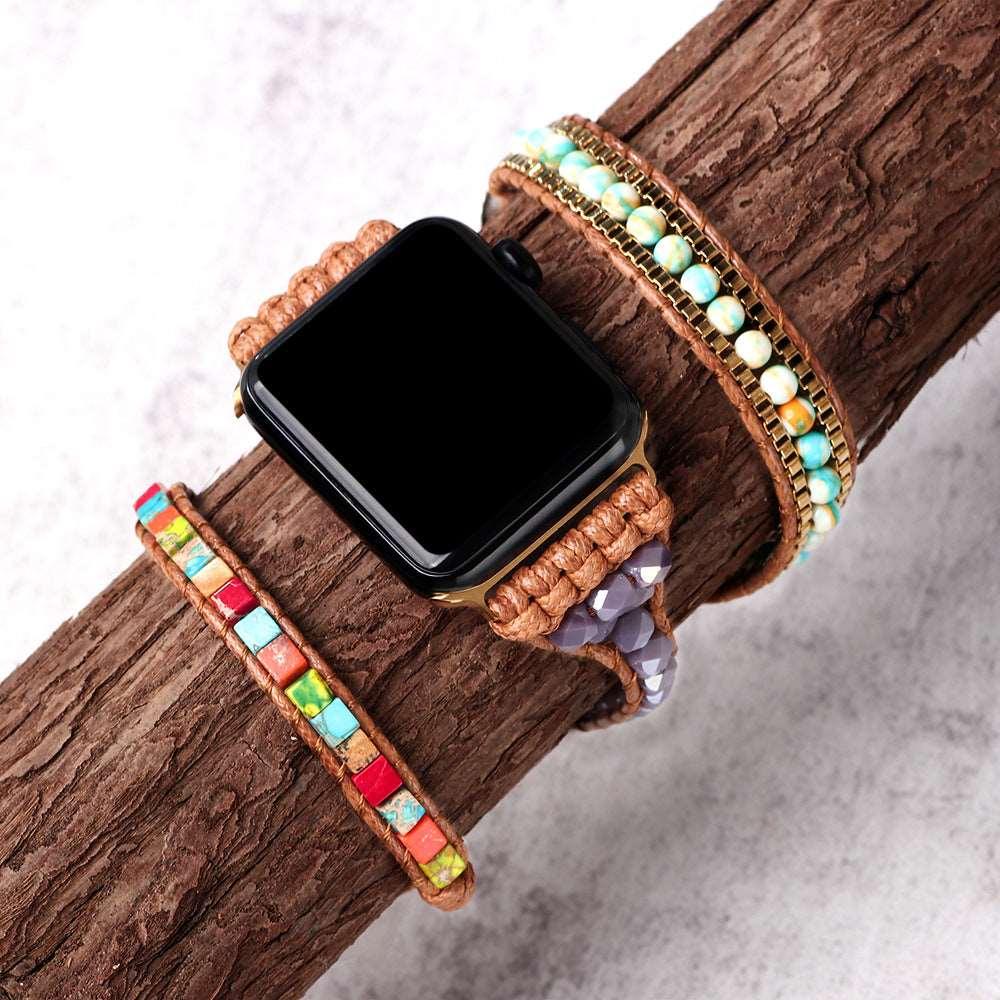 Women’s Bracelet for Apple Watch-Bohemian-Natural Style-Women’s Gift