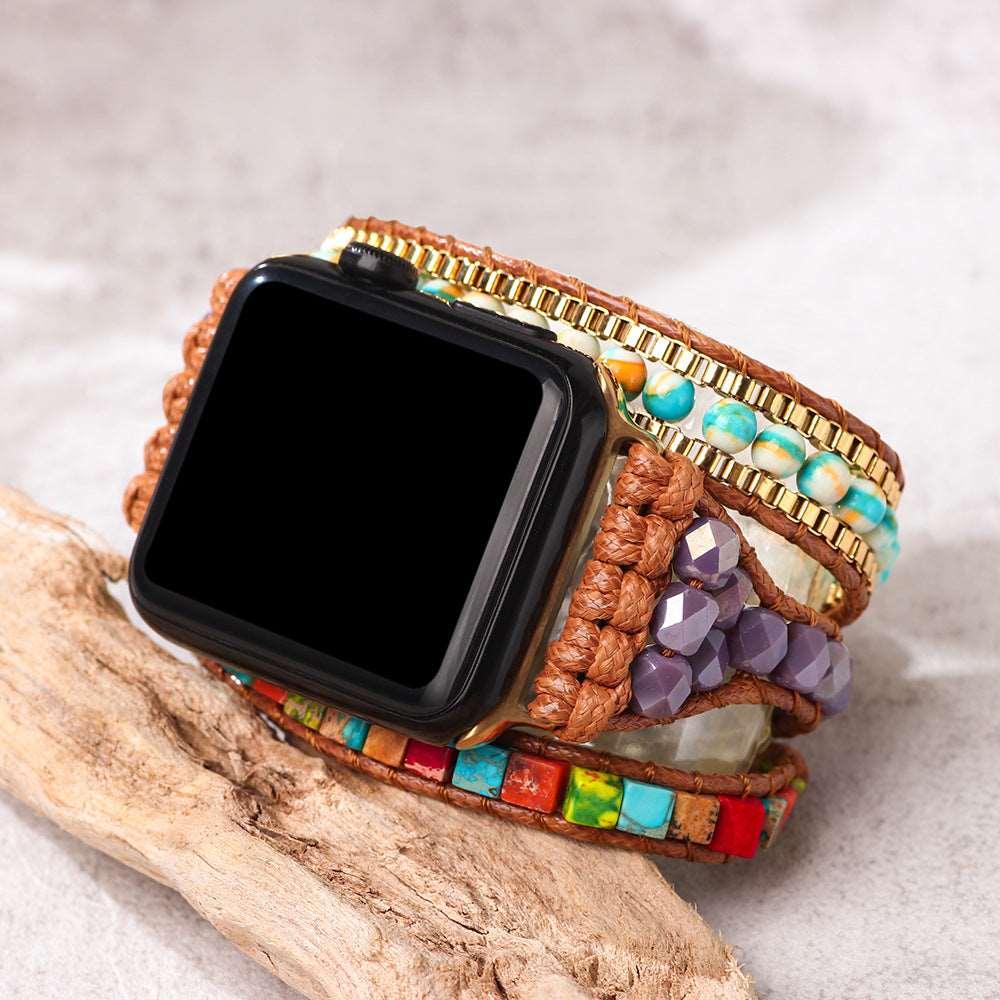 Women’s Bracelet for Apple Watch-Bohemian-Natural Style-Women’s Gift