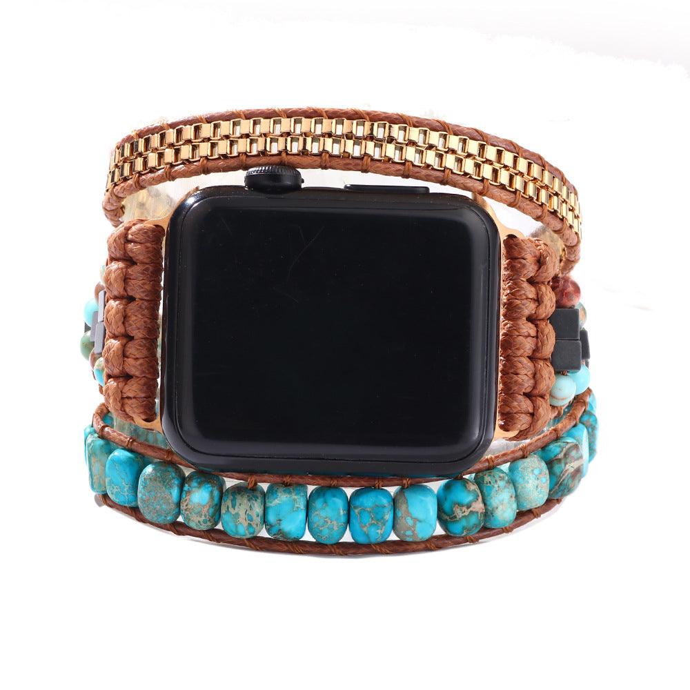 Women’s Bracelet for Apple Watch-Bohemian-Turquoise Power-Women’s Gift