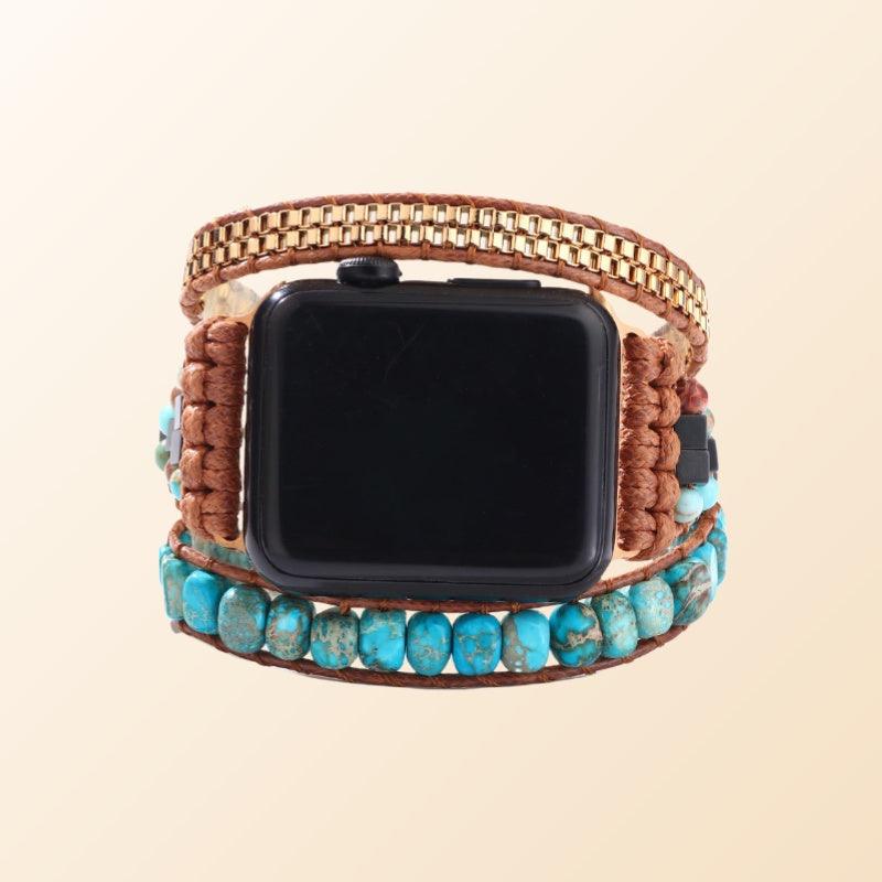 Women’s Bracelet for Apple Watch-Bohemian-Turquoise Power-Women’s Gift