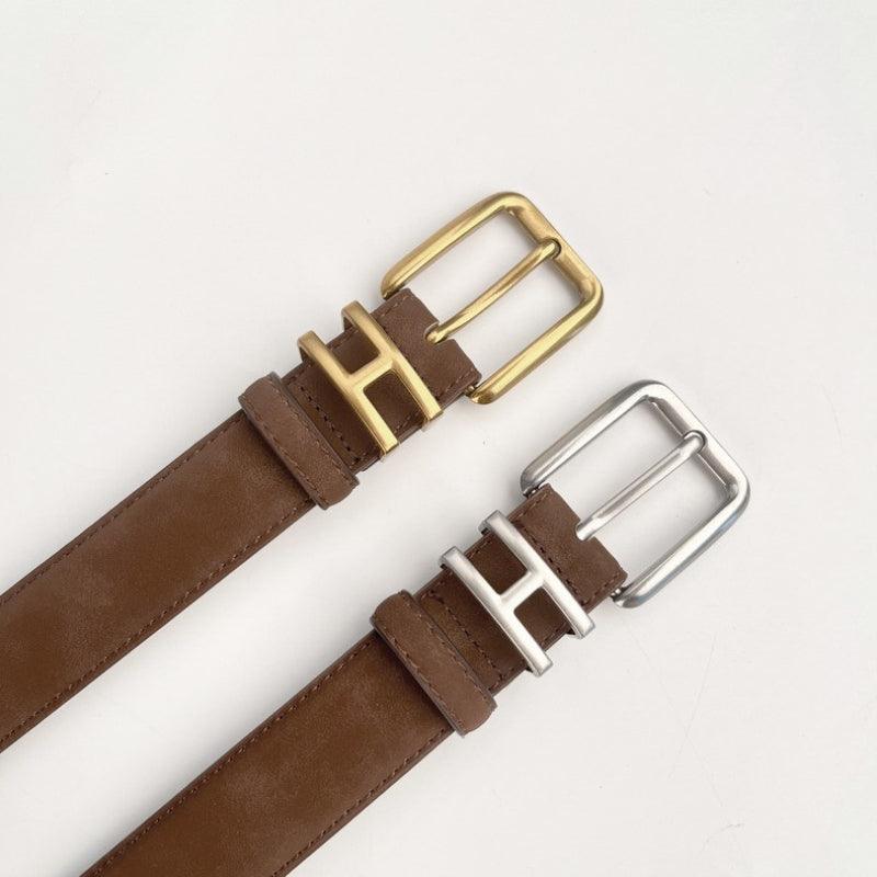 Women’s Leather Belt-Suede Leather Strap-Belt for Dresses-Women’s Gift