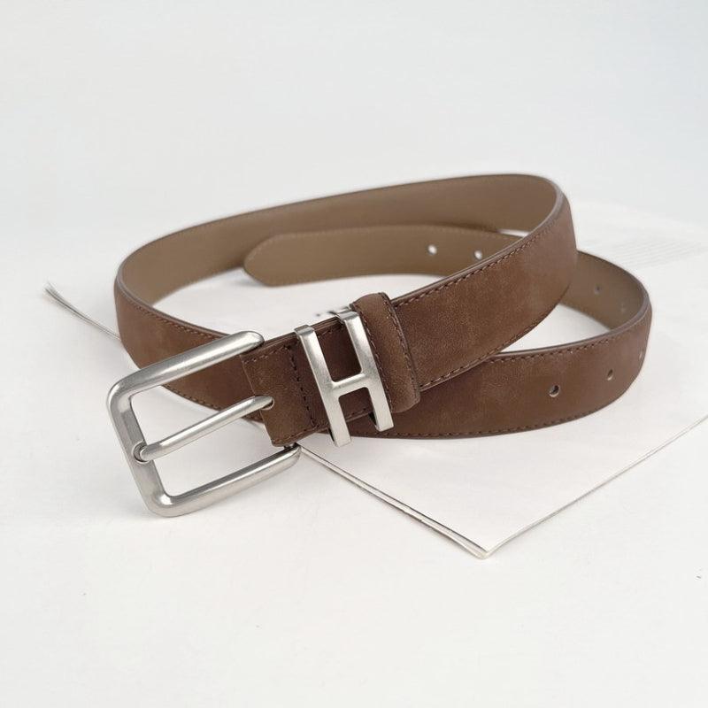 Women’s Leather Belt-Suede Leather Strap-Belt for Dresses-Women’s Gift