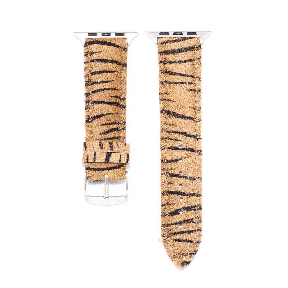 Women’s Leather Bracelet for Apple Watch-Zebra Pattern-Women’s Gift