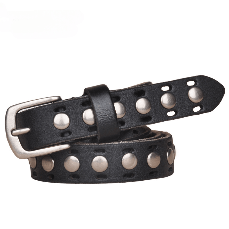 Women’s Luxury Leather Belt-Belt for Dresses-Trendy Street Fashion