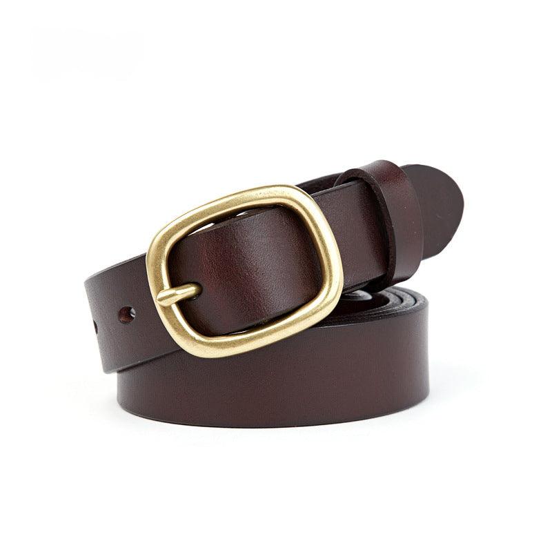 Women’s Luxury Leather Belt-Fashion-Forward Style with Multi Colors