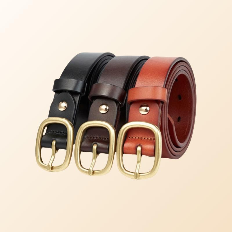 Women’s Luxury Leather Belt-Fashion-Forward Style with Multi Colors