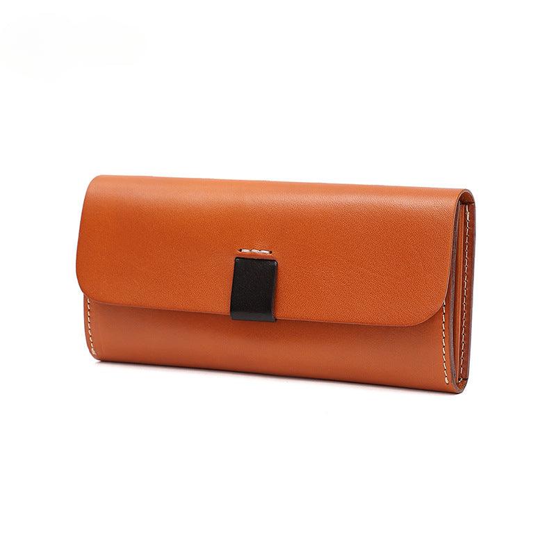 Women’s Luxury Leather Wallet-Colorful & Spacious-Elegant Gift for Her