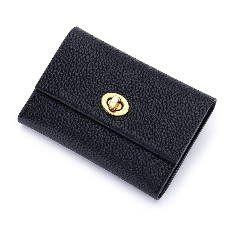 Women’s Small Leather Wallet-Chic Vibrant Design-Ladies’ Gift