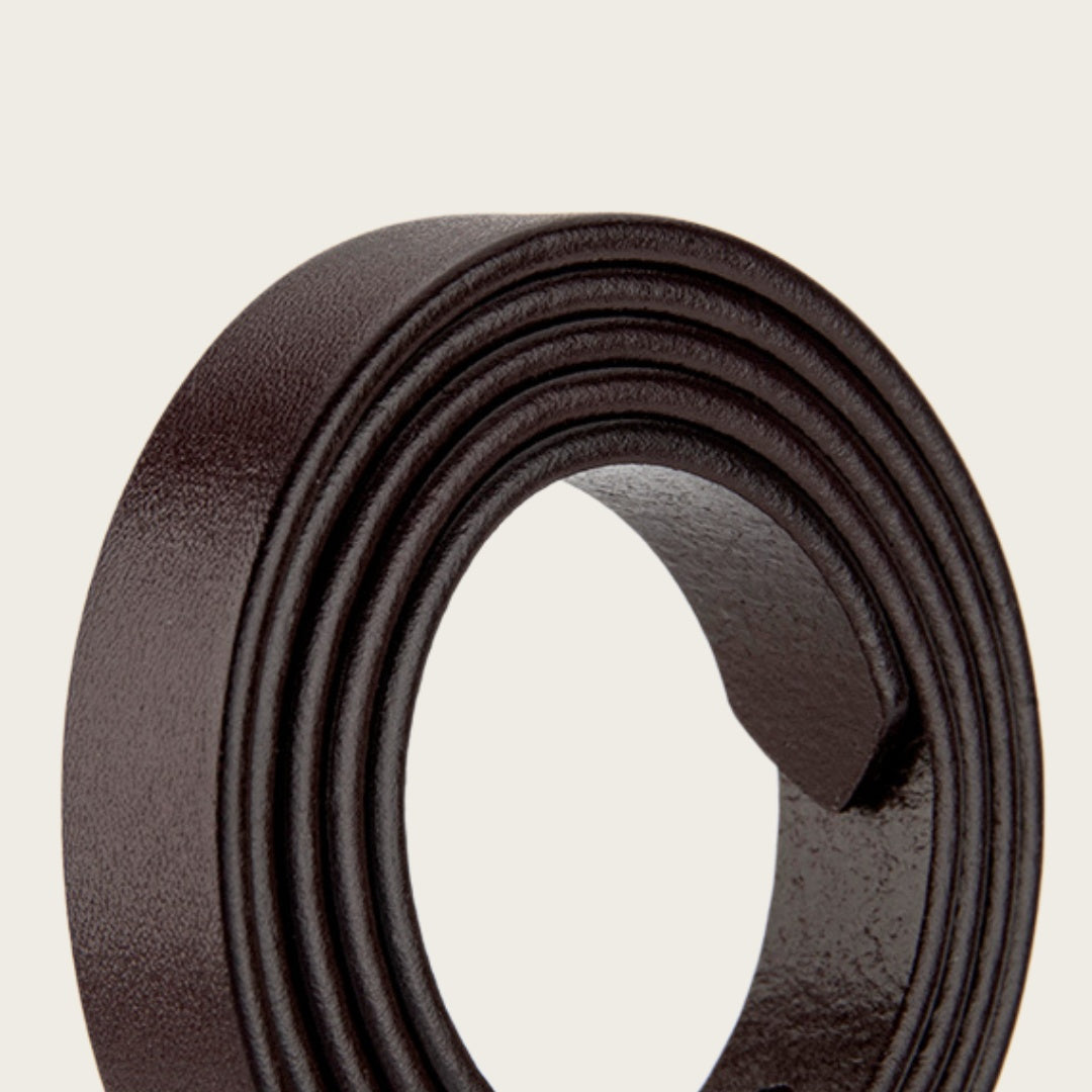 Women's Western Belt - Slim Strap with Western Buckle