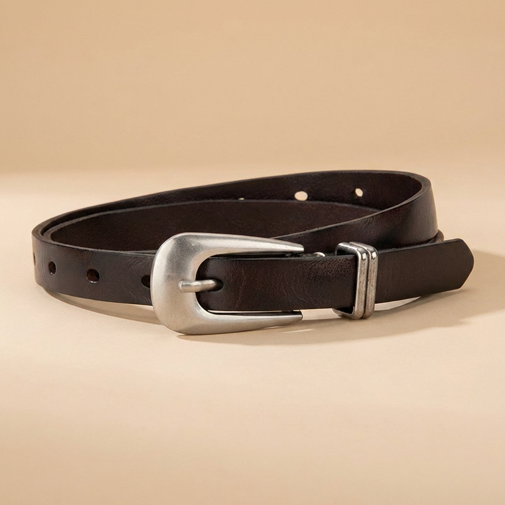 Women's Western Belt - Vintage Wash Full-Grain Leather