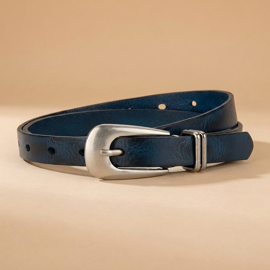 Women's Western Belt - Vintage Wash Full-Grain Leather