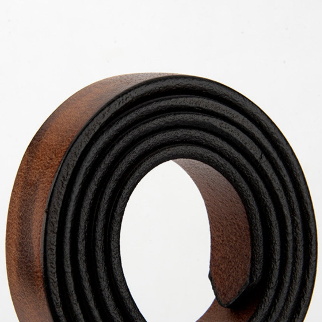 Women's Western Belt - Vintage Wash Full-Grain Leather
